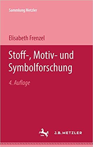 okumak Stoff-, Motiv- und Symbolforschung (Sammlung Metzler)