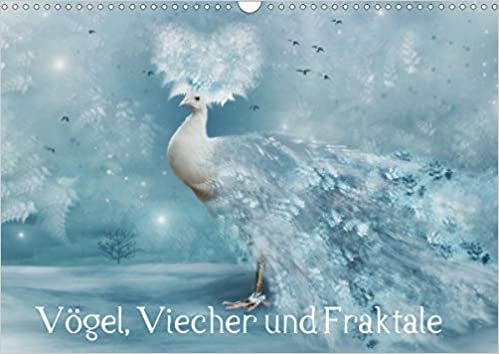 okumak Vögel, Viecher und Fraktale (Wandkalender 2021 DIN A3 quer): Fraktale Fotokunst mit Tieren (Monatskalender, 14 Seiten )