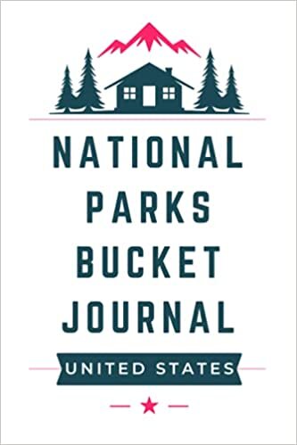 okumak United States National Parks Bucket Journal, Passport Book and Travel Log: Passport Book and Travel Log For Visiting National Parks (U.S. National Park Bucket List Journal) Pink On white