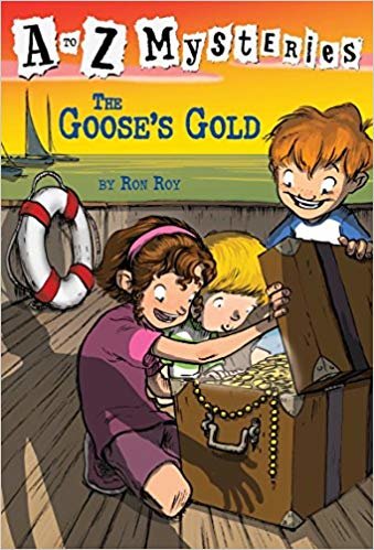 okumak A to Z Mysteries: The Gooses Gold (A Stepping Stone Book)