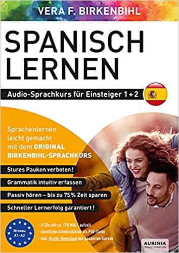 okumak Spanisch lernen für Einsteiger 1¿+¿2 (ORIGINAL BIRKENBIHL): Audio-Sprachkurs auf 3 CDs inkl. Download