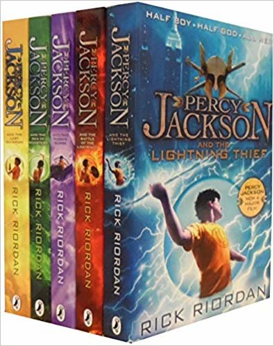 Percy Jackson book set .(5books)