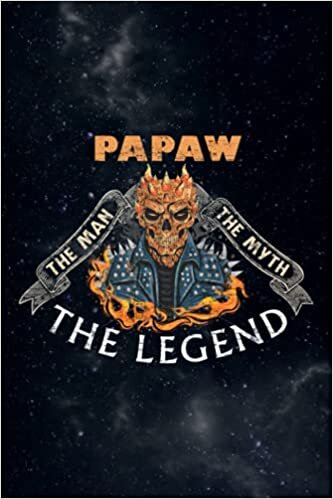 okumak Password book Mens PaPaw The Man The Myth The Legend Funny Fathers Day Gift Family: Christmas Gifts,2021,Halloween,Thanksgiving,2022,Xmas,Passwoord book,Internet password log book