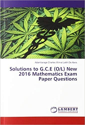 okumak Solutions to G.C.E (O/L) New 2016 Mathematics Exam Paper Questions