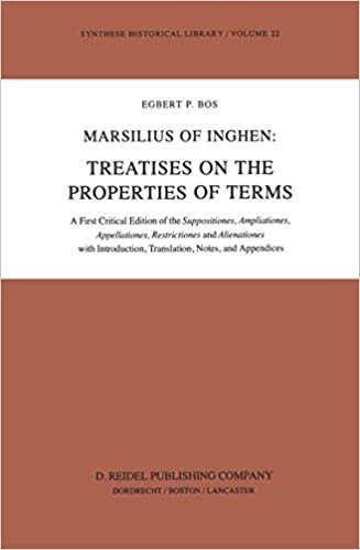 okumak Marsilius of Inghen: Treatises on the Properties of Terms (Synthese Historical Library)