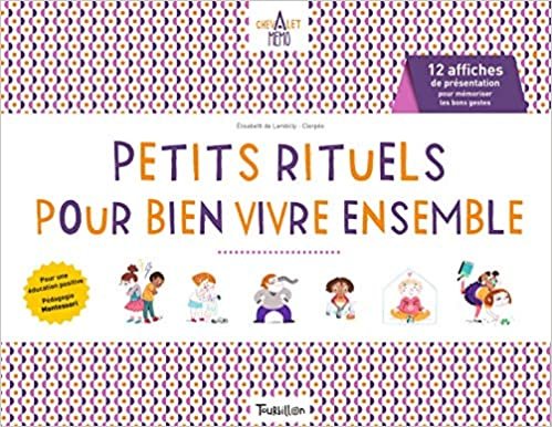 okumak Petits rituels pour bien vivre ensemble - Chevalet Memo (Activités Montessori)