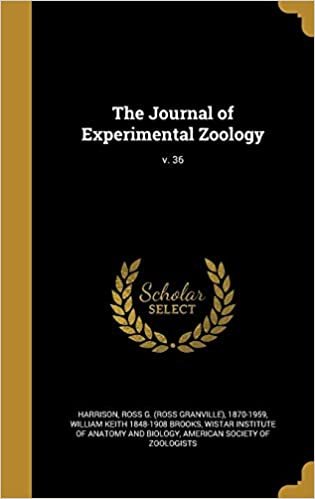 okumak The Journal of Experimental Zoology; v. 36
