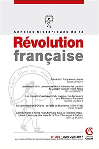 okumak Annales historiques de la Révolution française n°388 (2/2017) Varia: Varia