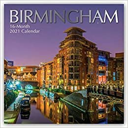 okumak Birmingham 2021 - 16-Monatskalender: Original The Gifted Stationery Co. Ltd [Mehrsprachig] [Kalender] (Wall-Kalender)