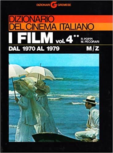 okumak Dizionario del cinema italiano vol.IV 70-79 (m-z)