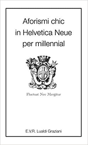 okumak Aforismi chic in Helvetica Neue per millennial