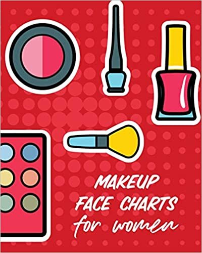 okumak Makeup Face Charts For Women: Practice Shape Designs - Beauty Grooming Style - For Women