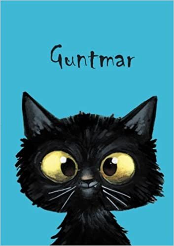 okumak Guntmar: Guntmar - Katzen - Malbuch / Notizbuch / Tagebuch: A5 - blanko