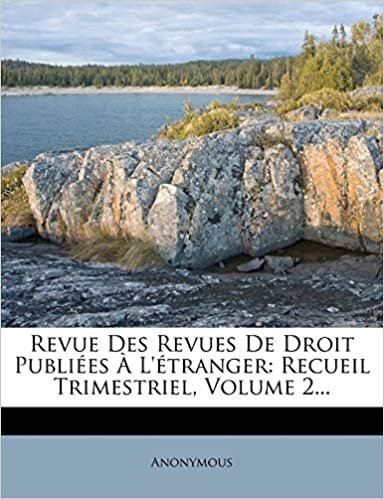 okumak Revue Des Revues De Droit Publiées À L&#39;étranger: Recueil Trimestriel, Volume 2...