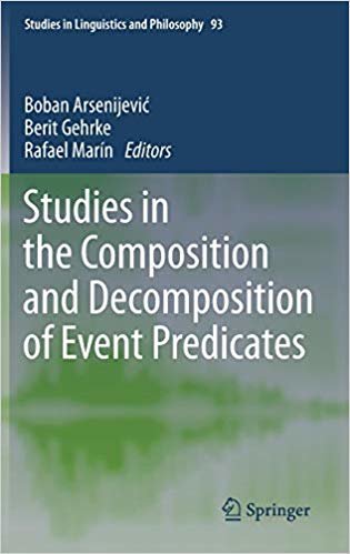 okumak Studies in the Composition and Decomposition of Event Predicates : 93