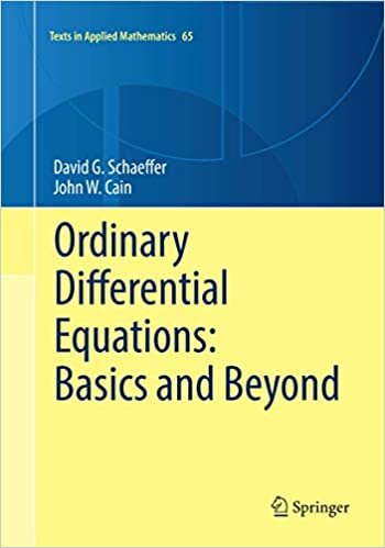 okumak Ordinary Differential Equations: Basics and Beyond (Texts in Applied Mathematics)