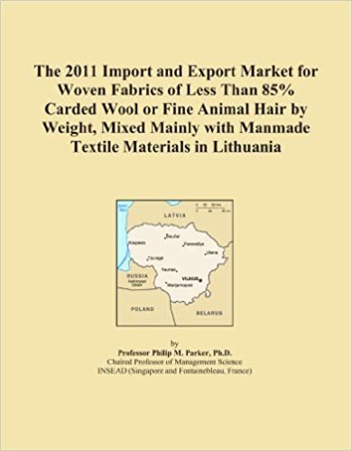 okumak The 2011 Import and Export Market for Woven Fabrics of Less Than 85% Carded Wool or Fine Animal Hair by Weight, Mixed Mainly with Manmade Textile Materials in Lithuania