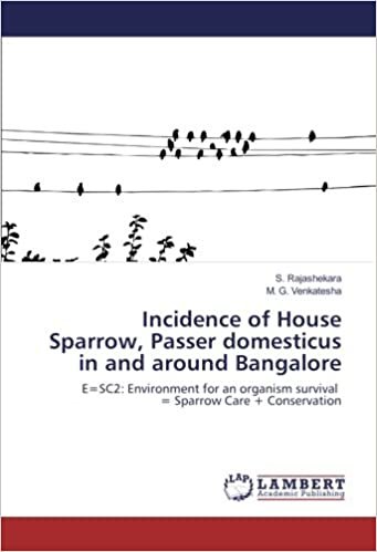 okumak Incidence of House Sparrow, Passer domesticus in and around Bangalore: E=SC2: Environment for an organism survival = Sparrow Care + Conservation