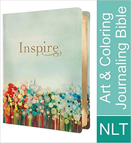 okumak Inspire Bible Large Print NLT (Leatherlike, Multicolor): The Bible for Coloring &amp; Creative Journaling