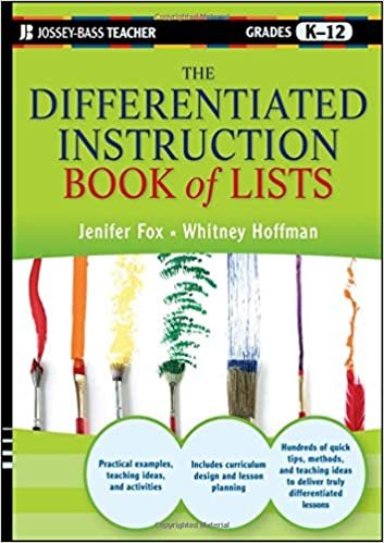 okumak The Differentiated Instruction Book of Lists (J–B Ed: Reach and Teach)