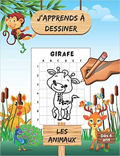 okumak J&#39;apprends à dessiner Les Animaux: Livre pour apprendre à dessiner les animaux dès 5 ans | Avec guide explicatif | Volume 1 : 30 animaux courants | Grand format
