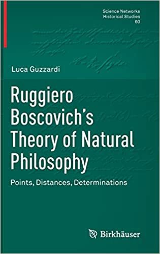 okumak Ruggiero Boscovich’s Theory of Natural Philosophy: Points, Distances, Determinations (Science Networks. Historical Studies (60), Band 60)