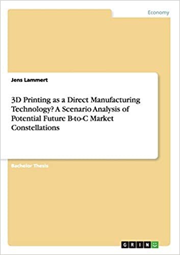 okumak 3D Printing as a Direct Manufacturing Technology? A Scenario Analysis of Potential Future B-to-C Market Constellations