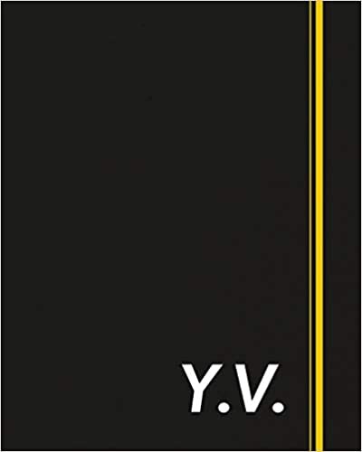 okumak Y.V.: Classic Monogram Lined Notebook Personalized With Two Initials - Matte Softcover Professional Style Paperback Journal Perfect Gift for Men and Women