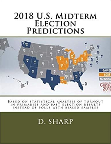 okumak 2018 U.S. Midterm Election Predictions: Based on statistical analysis of turnout in primaries and past election results instead of polls with biased samples
