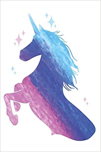okumak striped unicorn white: colorful unicorn Notebook graph paper 120 pages 6x9 perfect as math book, sketchbook, workbook and diary