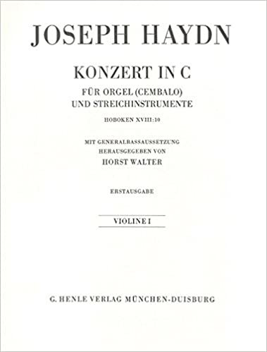 okumak Konzert für Orgel (Cembalo) mit Streichinstrumenten C-dur Hob. XVIII:10 (Erstausgabe)