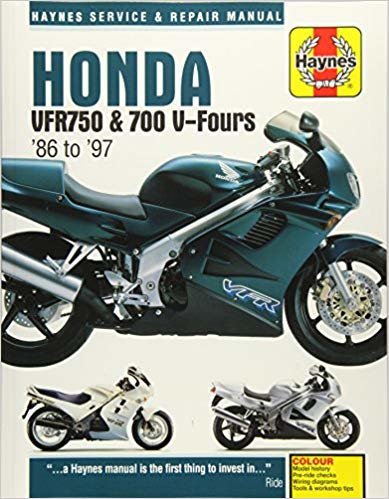 okumak Honda VFR750 &amp; 700 V-Fours : 86-97
