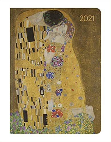 okumak Ladytimer Klimt 2021 - Taschenkalender A6 (11x15 cm) - Weekly - 192 Seiten - Notiz-Buch - Termin-Planer - Alpha Edition