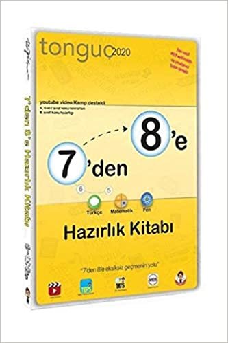 okumak 7&#39;den 8&#39;e Hazırlık Kitabı Türkçe Matematik Fen Bilimleri