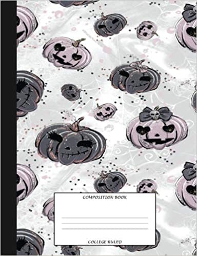 okumak Composition Book College Ruled: School Exercise Book 100-Sheet - College Ruled Composition Notebook - Halloween Design - Class Notebook - Composition ... a wide range of needs, grade levels and uses.