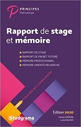 okumak Rapport de stage et mémoire (Principes Histoire-Géopolitiqu: Ecoles - BTS - DUT - Licence - Master)