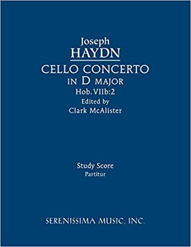okumak Cello Concerto in D major, Hob.VIIb: 2: Study score