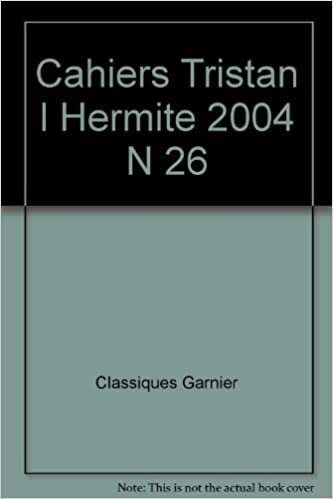 okumak cahiers tristan l&#39;hermite 2004, n° 26 - varia