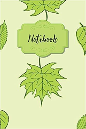 okumak NoteBook: Green  Leaf Notebook Journal|6x9|100 Pages|Glossy Cover|Gift for A Gardener