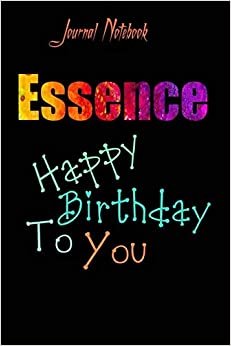 Essence: Happy Birthday To you Sheet 9x6 Inches 120 Pages with bleed - A Great Happy birthday Gift