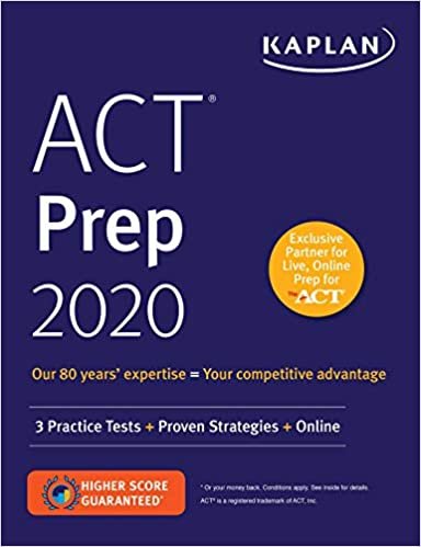 okumak ACT Prep 2020: 3 Practice Tests + Proven Strategies + Online