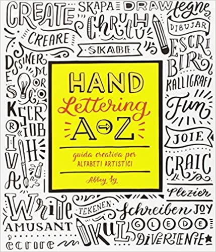 okumak Hand lettering A-Z. Guida creativa per alfabeti artistici