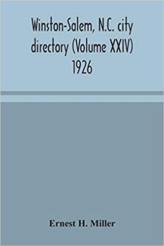 okumak Winston-Salem, N.C. city directory (Volume XXIV) 1926