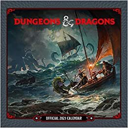 okumak Dungeons &amp; Dragons 2021 Calendar - Official Square Wall Format Calendar