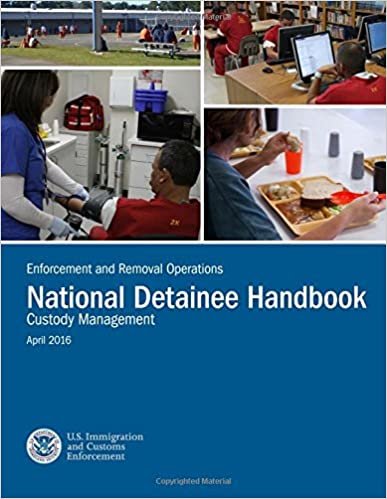 okumak Enforcement and Removal Operations National Detainee Handbook Custody Management April 2016
