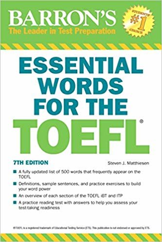 okumak Essential Words for the TOEFL