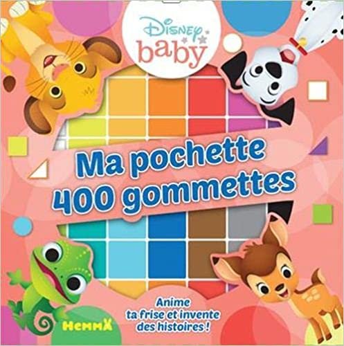 okumak Disney Baby - Ma pochette 400 gommettes (Les animaux) (Ma pochette de gommettes)
