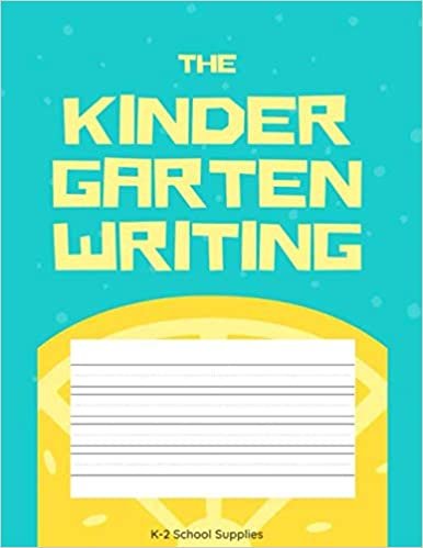 okumak The Kindergarten writing K-2 School Supplies: Handwriting Practice Paper Story Pages with Picture Space
