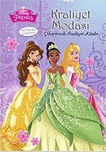 okumak Disney Prenses Kraliyet Modası Çıkartmalı Faaliyet Kitabı