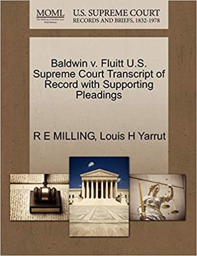 okumak Baldwin v. Fluitt U.S. Supreme Court Transcript of Record with Supporting Pleadings
